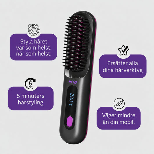 MOVA™ – Perfekt stylat hår på under 5 minuter
