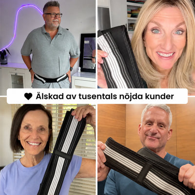 Rygg bälte - lindrar rygg smärta