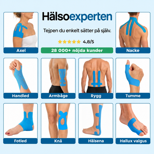 HÄLSOTEJPEN™ Knätejp
